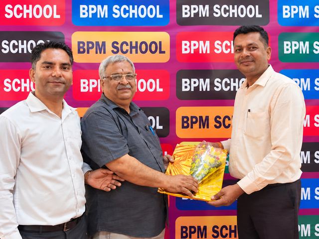 Felicitation ceremony at BPM School